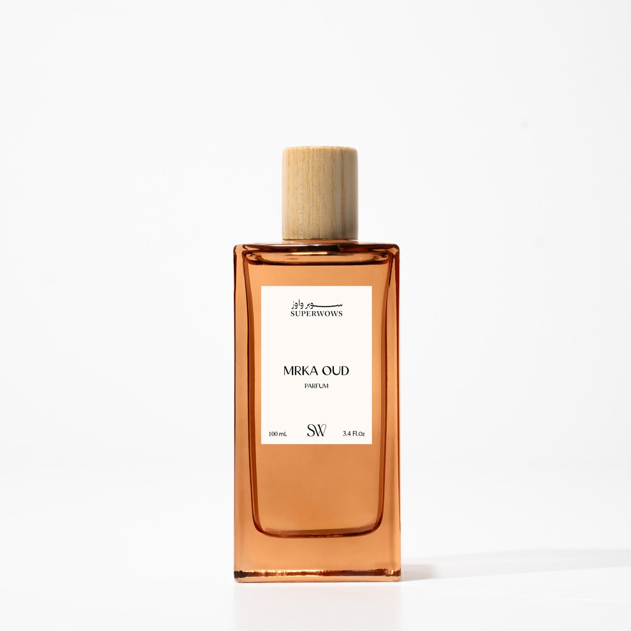 "رشة عطر MRKA Oud المركز بنفحات العود الفاخرة من Super Wows"
"زجاجة، بنفحات العود الشرقي الفاخر"